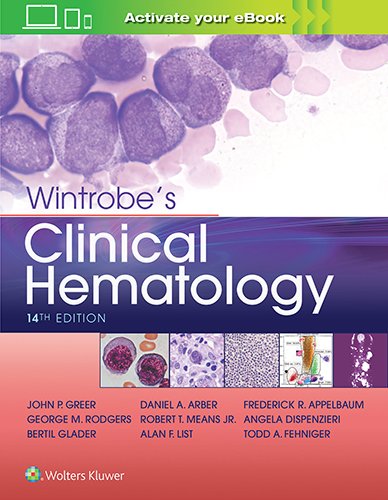 Wintrobe's Clinical Hematology, 14th Edition book cover