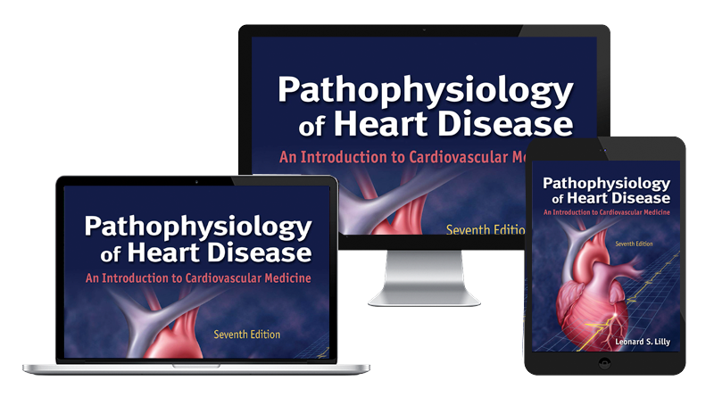 Pathophysiology of Heart Disease: An Introduction to Cardiovascular Medicine book cover on multiple device screens