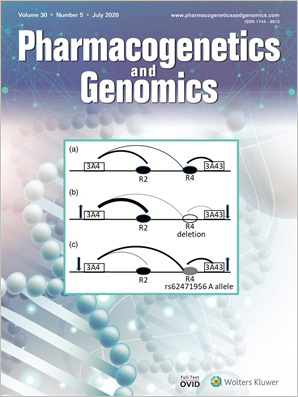 Pharmacogenetics and Genomics cover