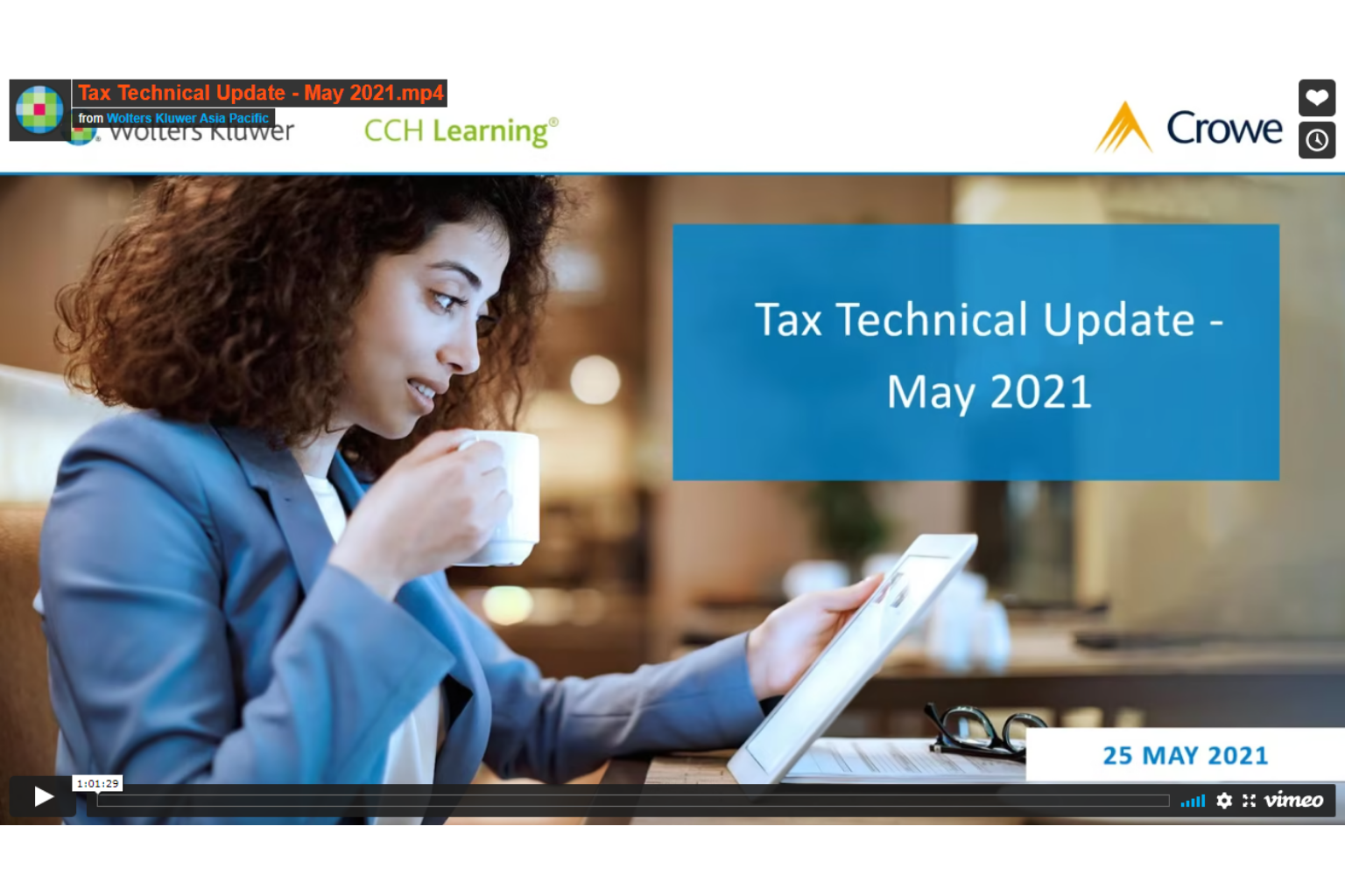 Tax Technical Update - May 2021