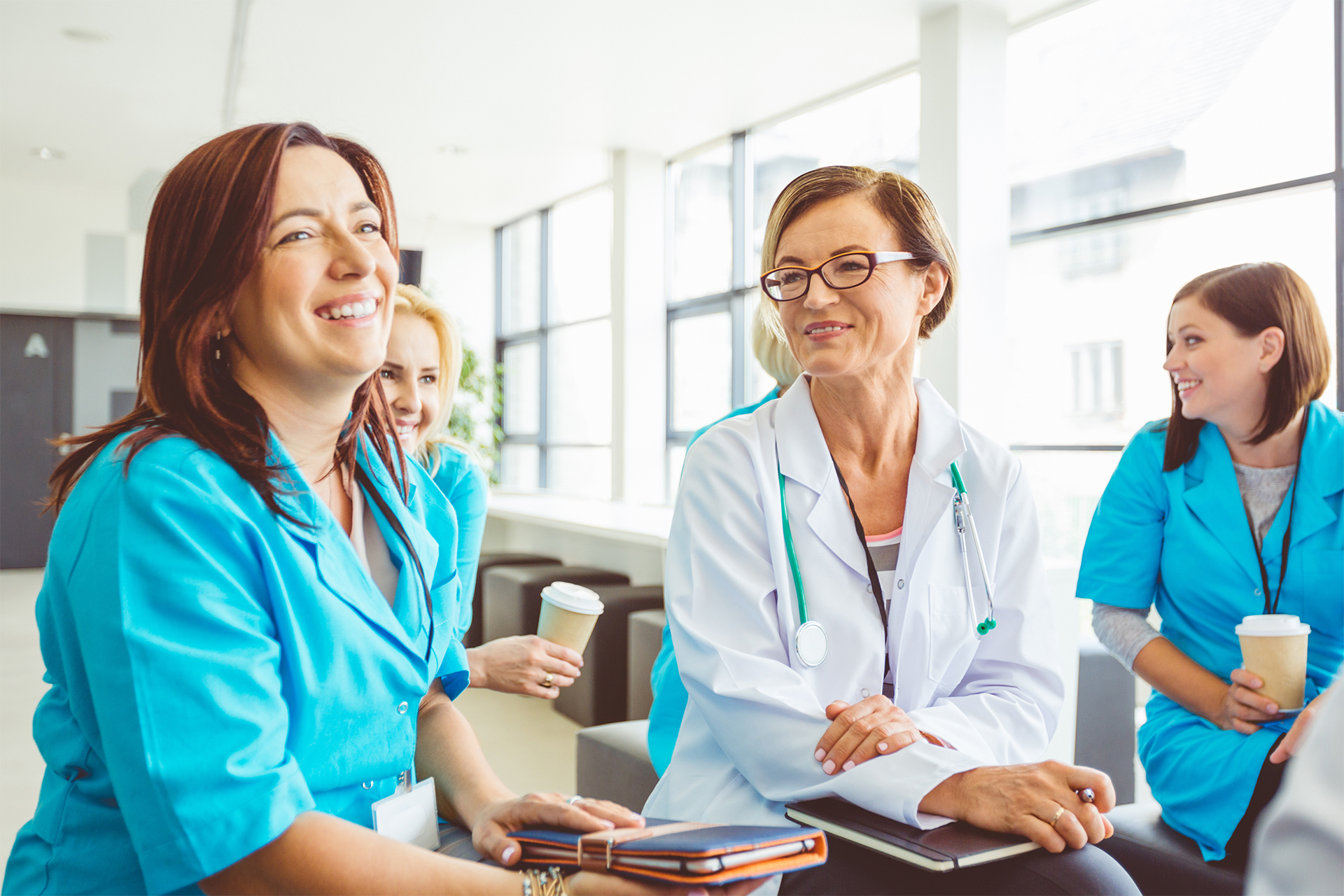 Healthcare professionals, students and their educator