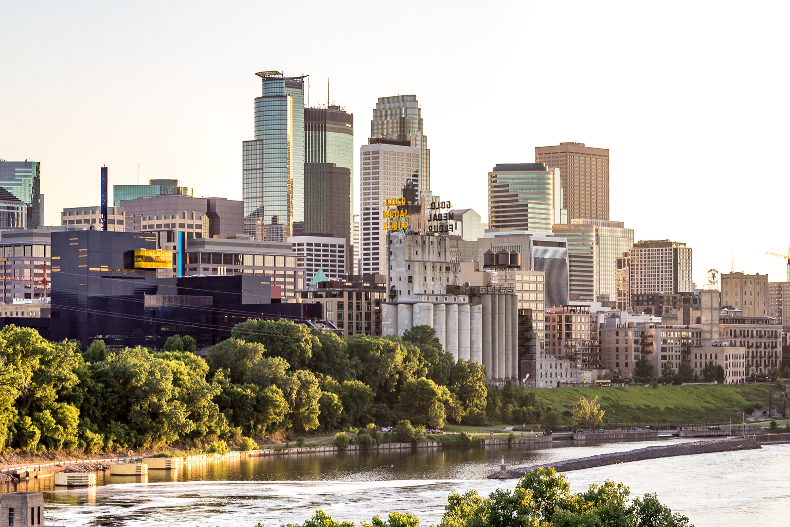 Minnesota view of a city