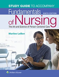 Study Guide to Accompany Fundamentals of Nursing book cover