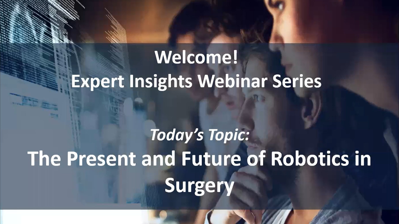 Screenshot of The Present and Future of Robotics in Surgery video