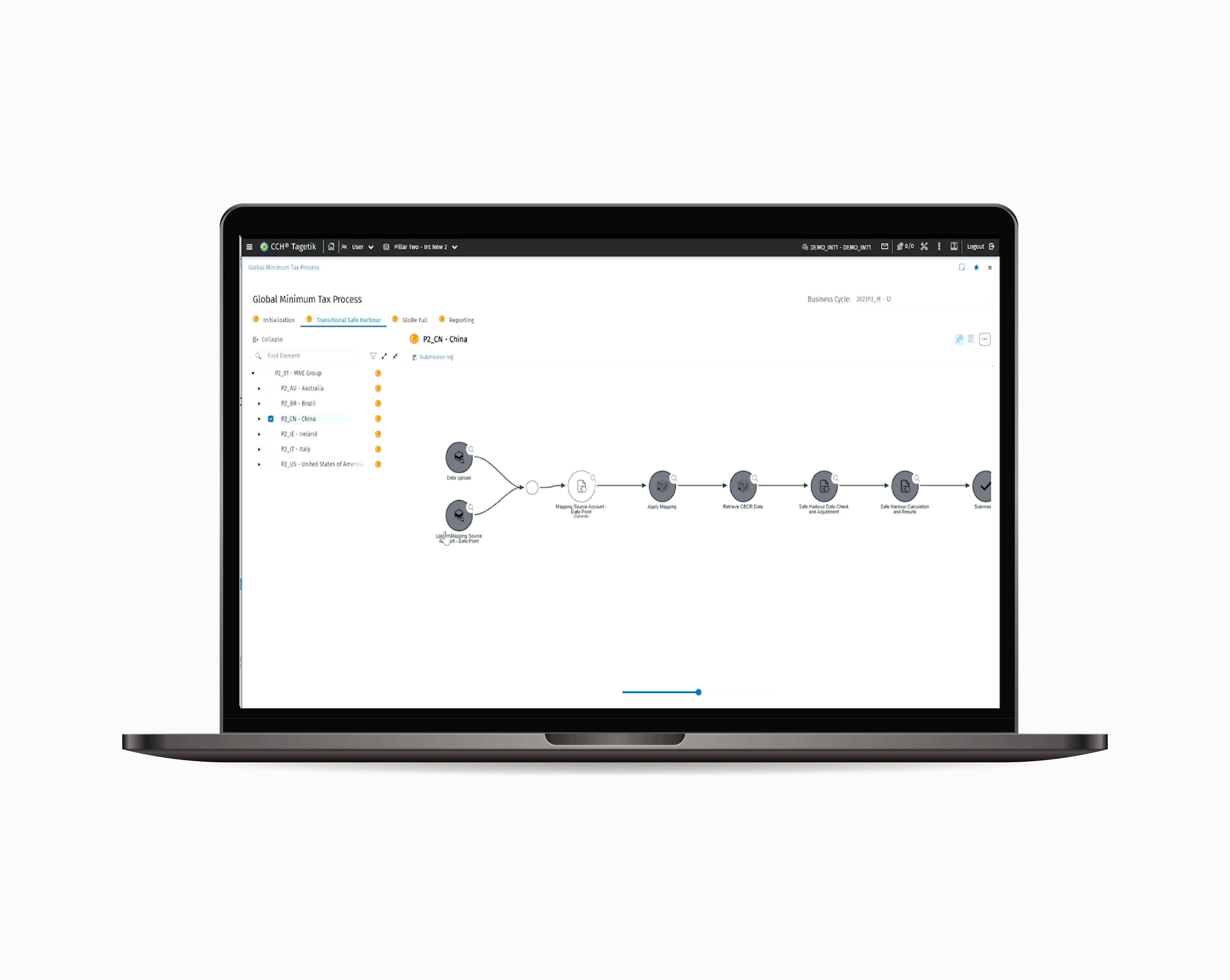 Global Minimum Tax - Screenshot 1