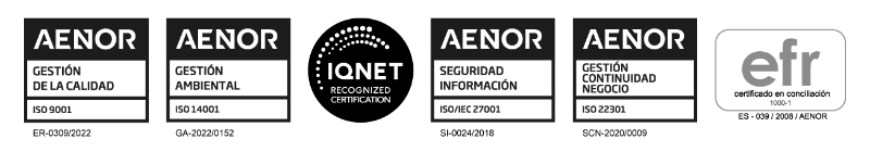 certificaciones