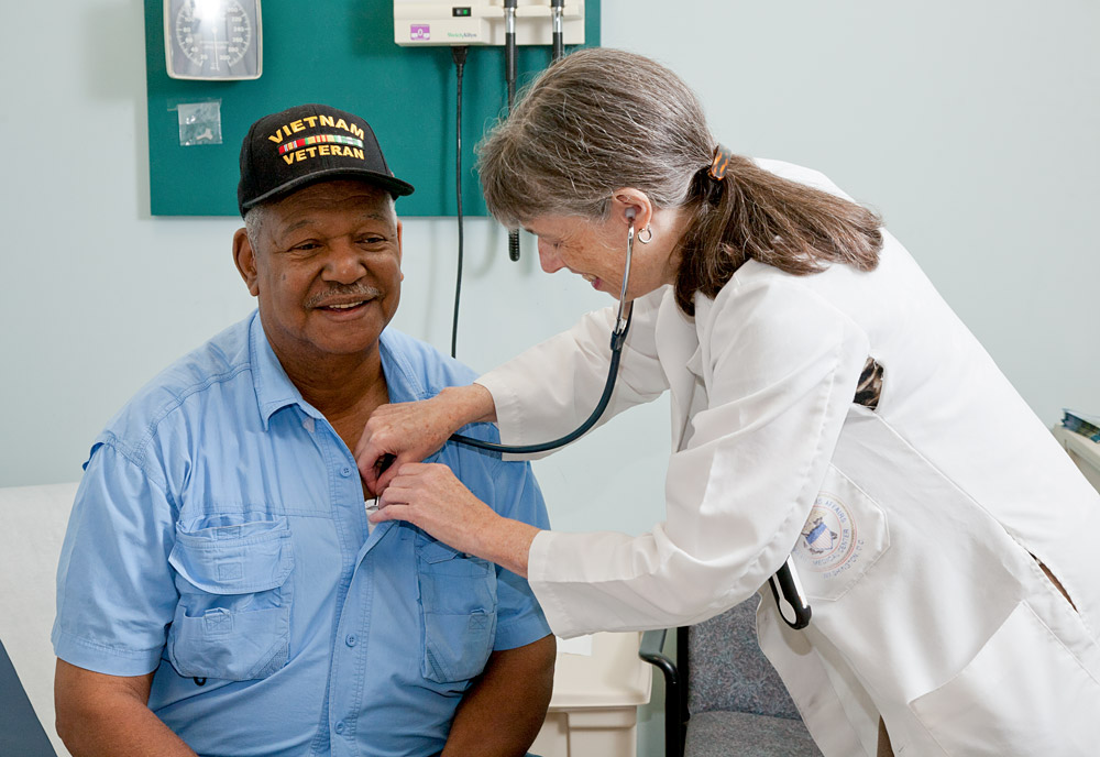 Doctor with Vietnam Veteran