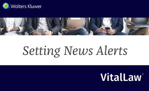 VitaLaw Setting News Alerts video thumnail