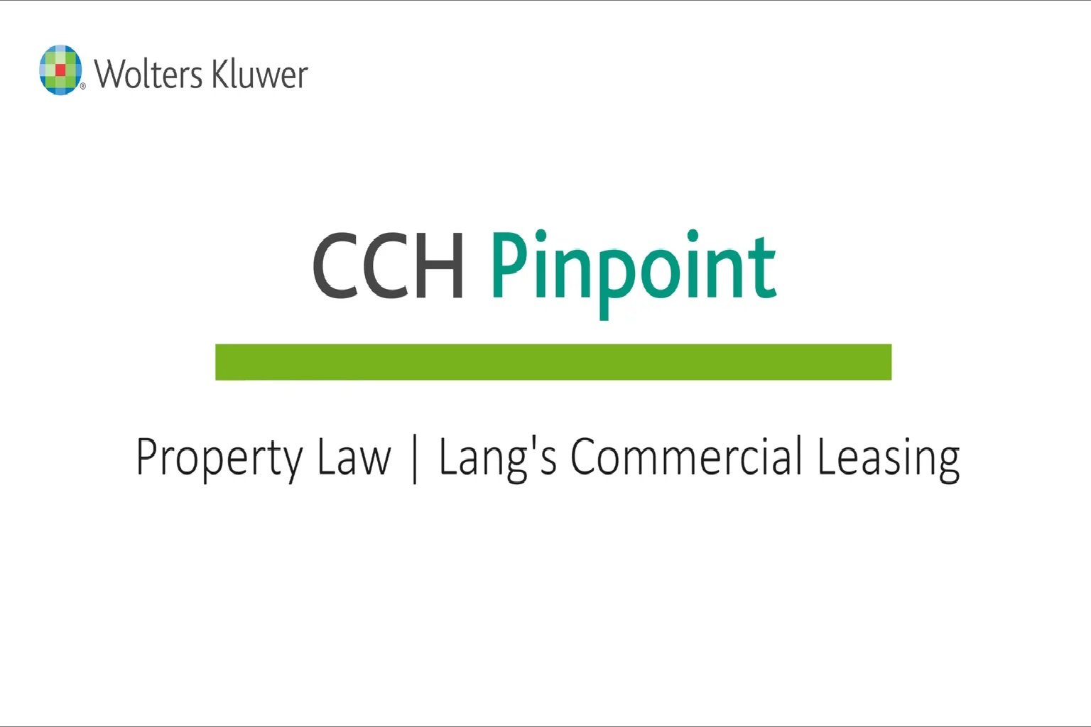 Property Law – Lang’s Commercial Leasing