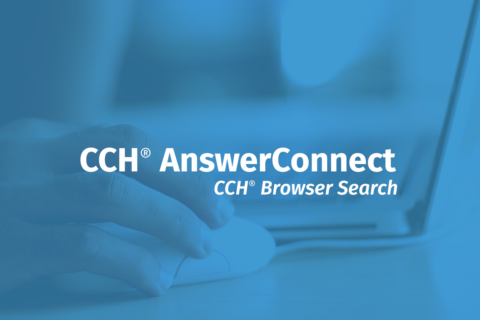 CCH AnswerConnect Browser Search
