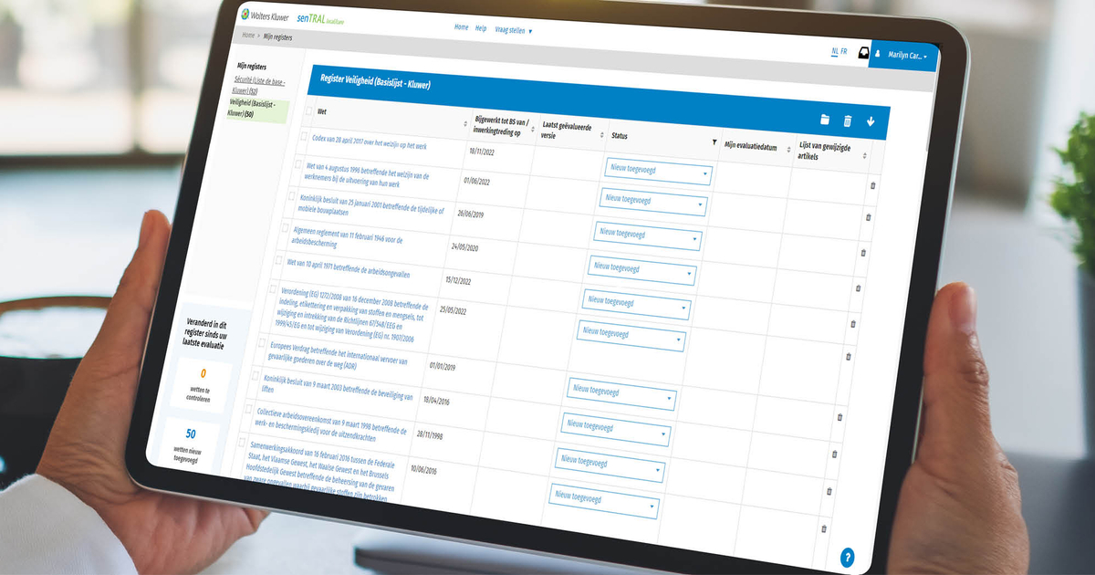 senTRAL Environment | Wolters Kluwer