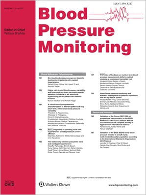 Blood Pressure Monitoring