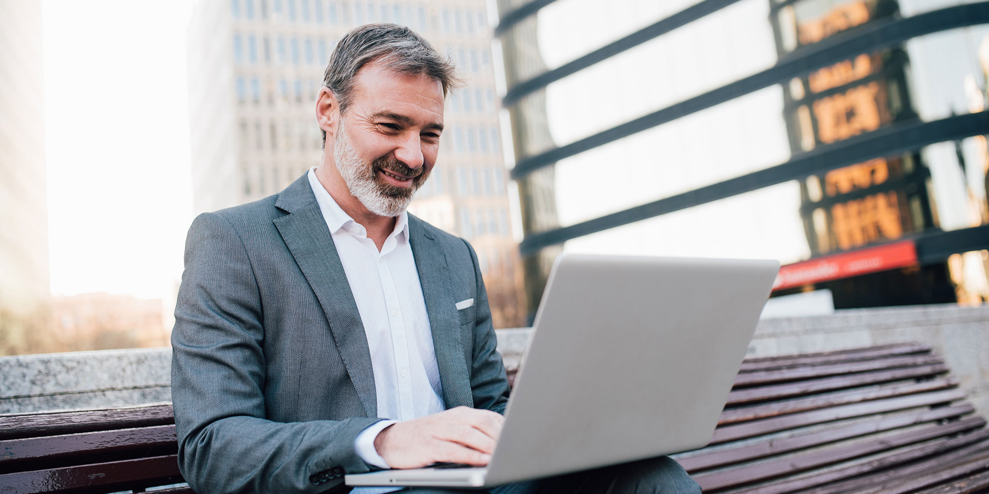 Man on laptop