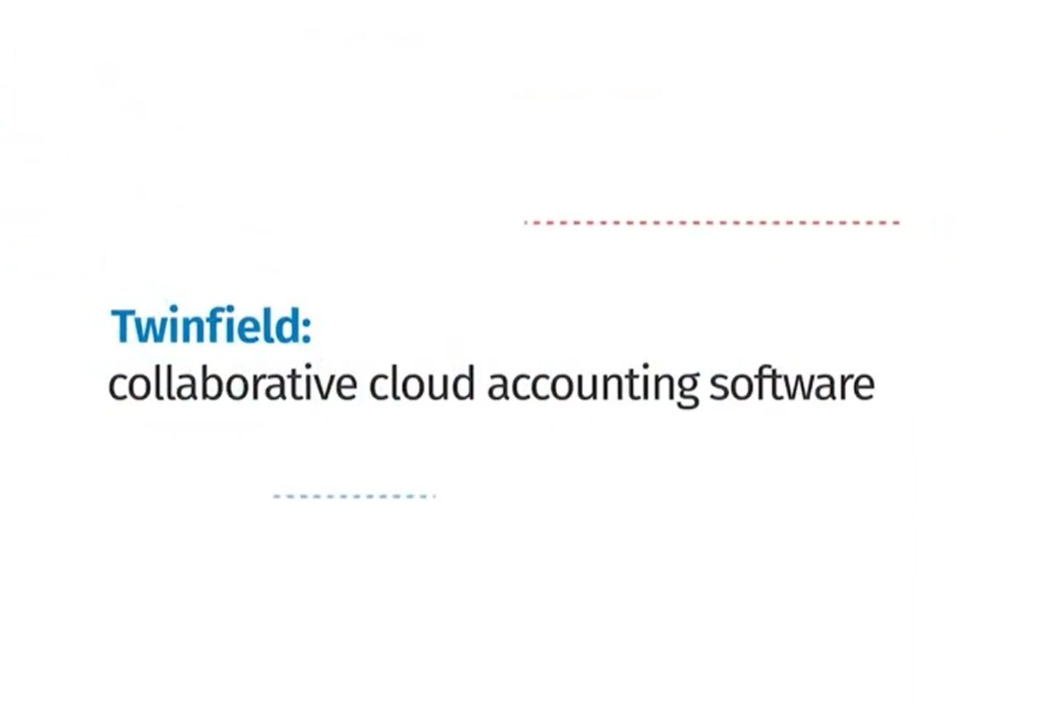 Twinfield collaborative cloud software