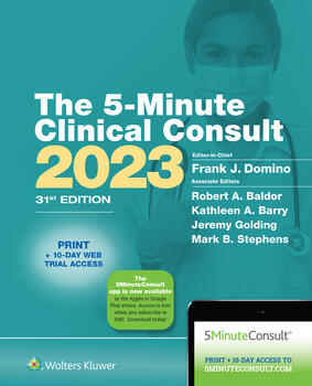 Book cover for 5minConsult 2023