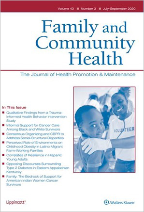 Family and Community Health cover