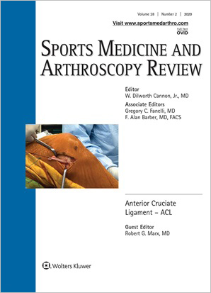 Sports Medicine and Arthroscopy Review cover