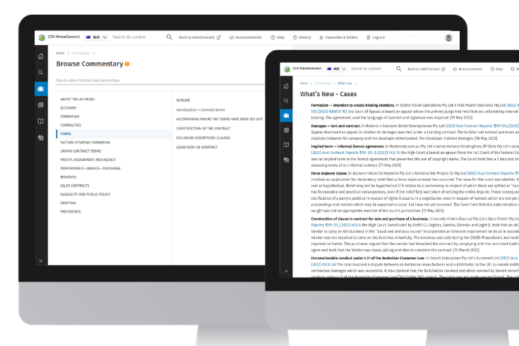 CCH iKnowConnect - Contract Law - 1