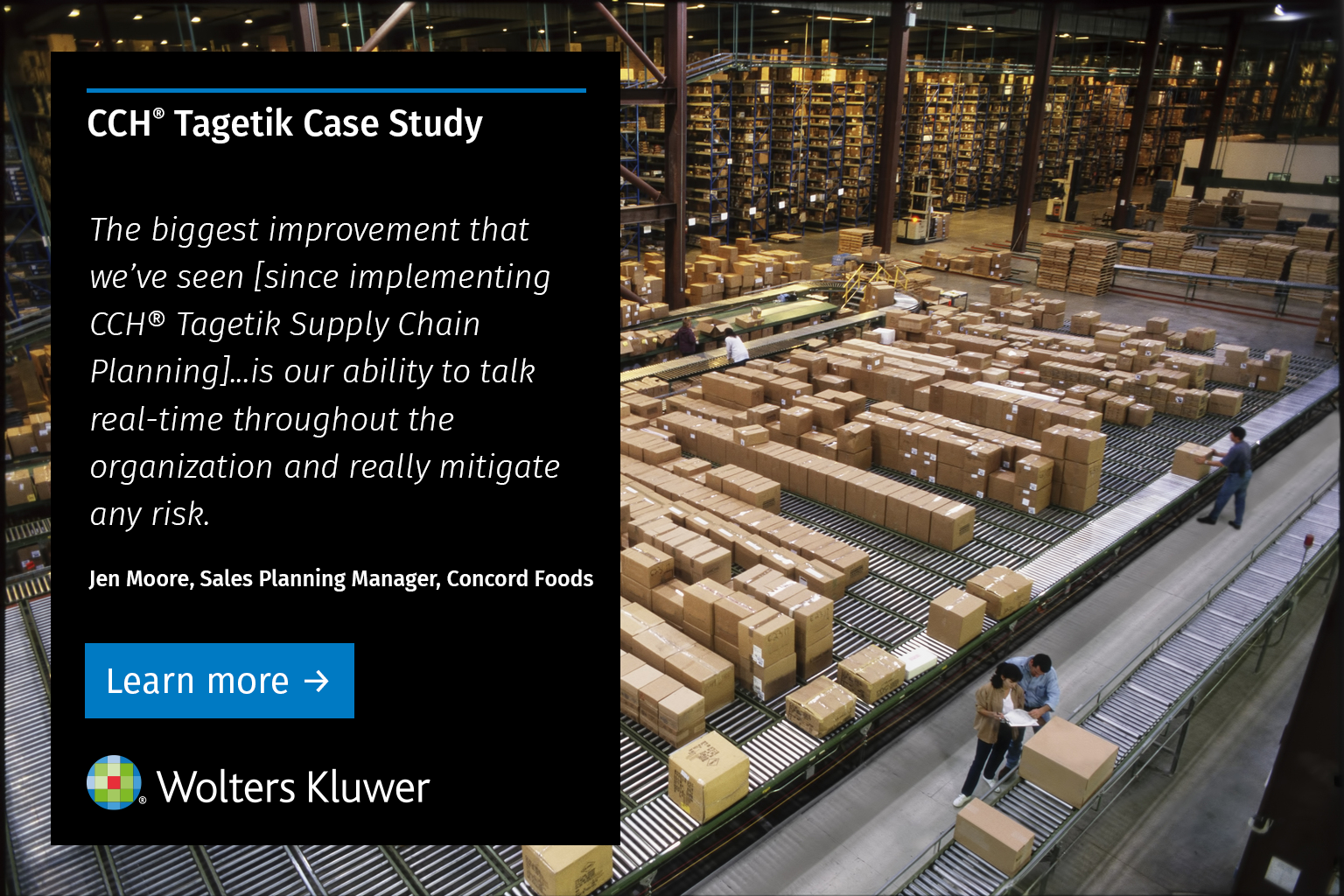 Supply Chain Planning Success with Concord Foods: A Customer Story​