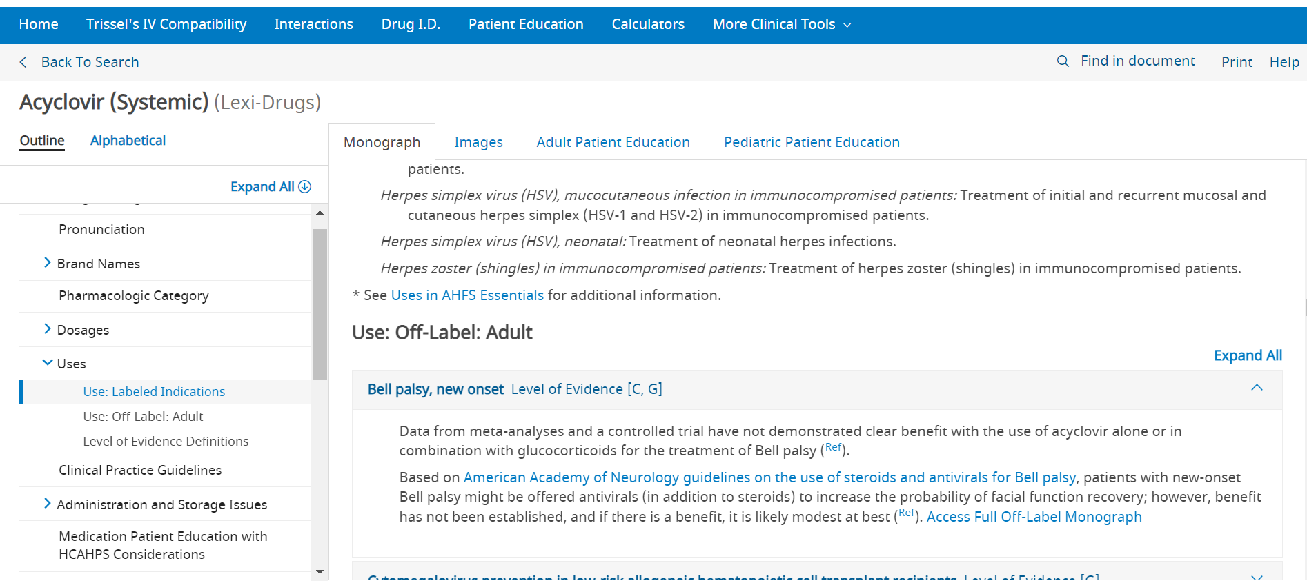 Linking to Other Content from a Monograph