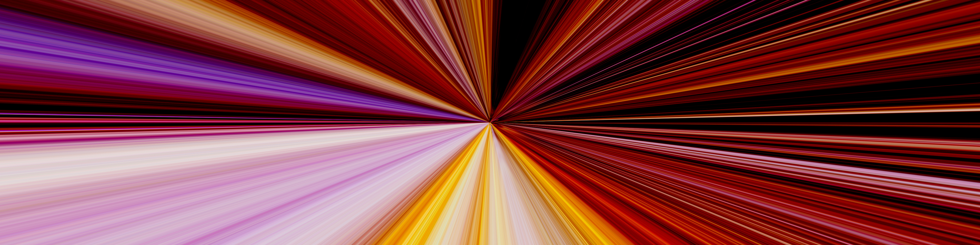 Multicolored abstract background with vanishing point