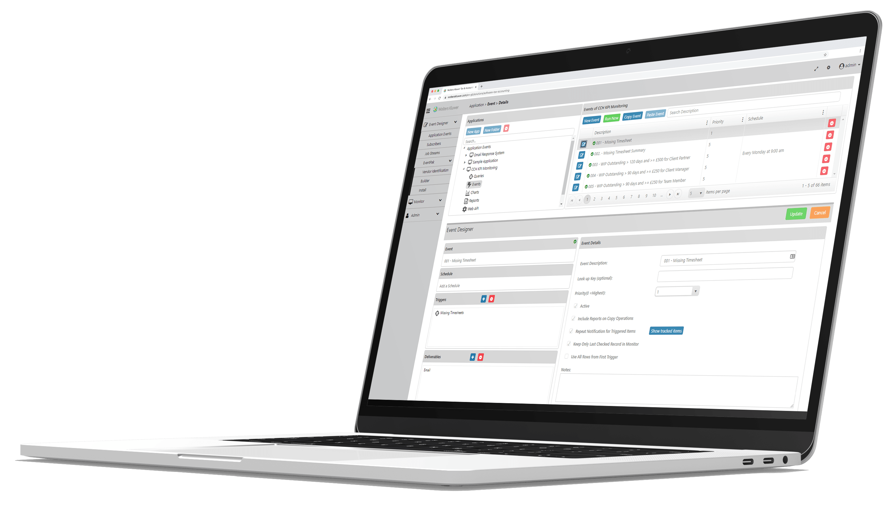 CCH KPI Monitoring new cloud interface