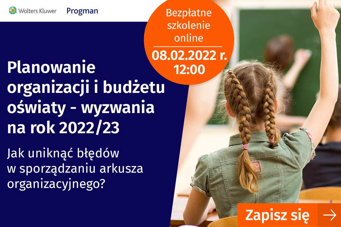 Szkolenie online: Planowanie organizacji i budżetu oświaty - wyzwania na rok 2022/23