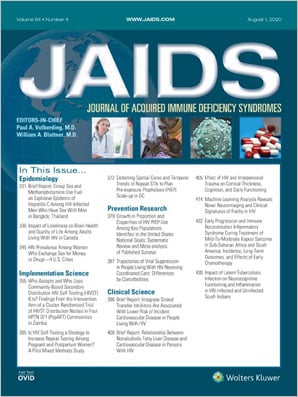 Journal of Acquired Immune Deficiency Syndromes (JAIDS)