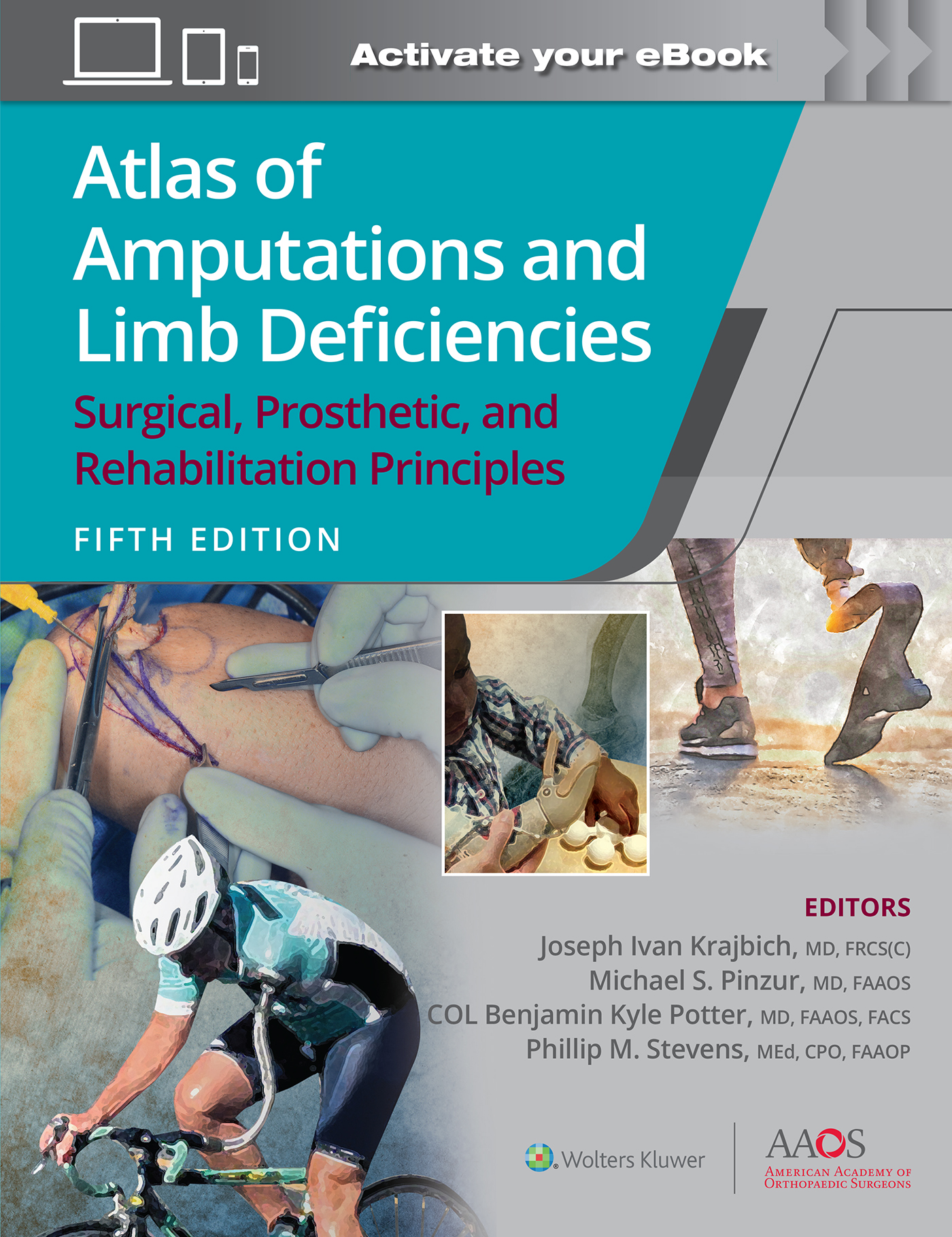 Krajbich- Atlas of Amputations and Limb Deficiencies - Cover