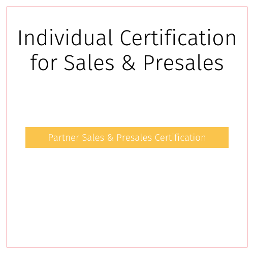 Individual Cert for Sales and presales graphic