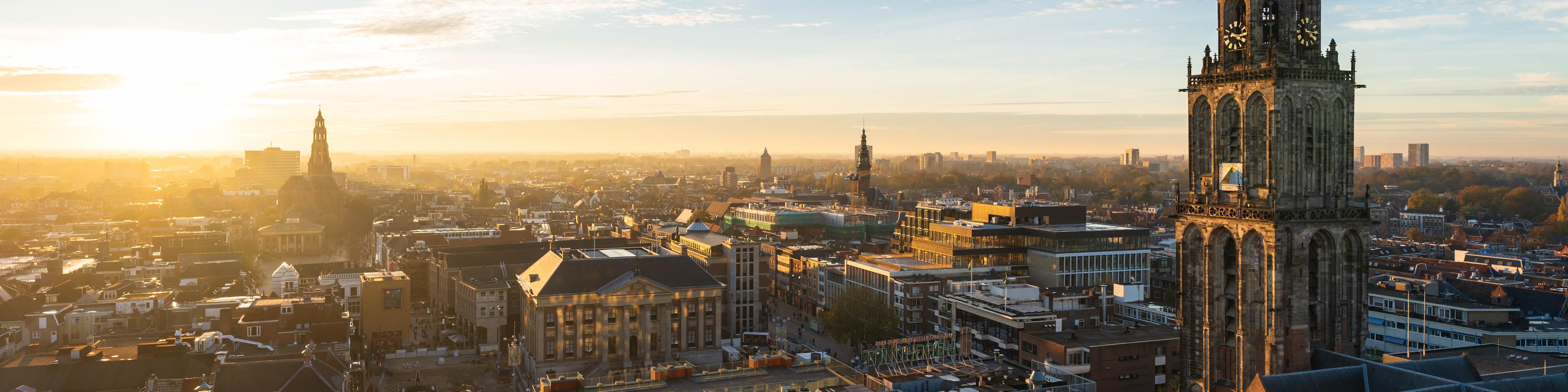 Groningen skyline - artikel Verstappen