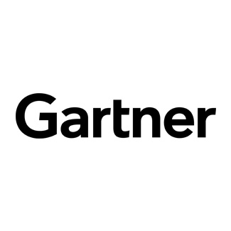 Gartner Black and White logo