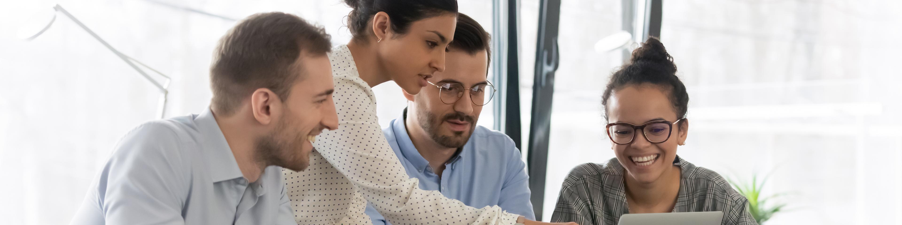 a finance tam working on digital mortgage closing