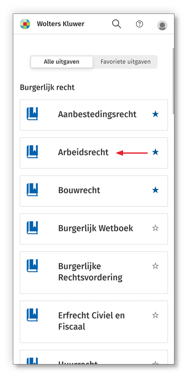 T&C Webapp Still titel selecteren