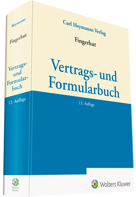 Fingerhut, Vertrags- und Formularbuch