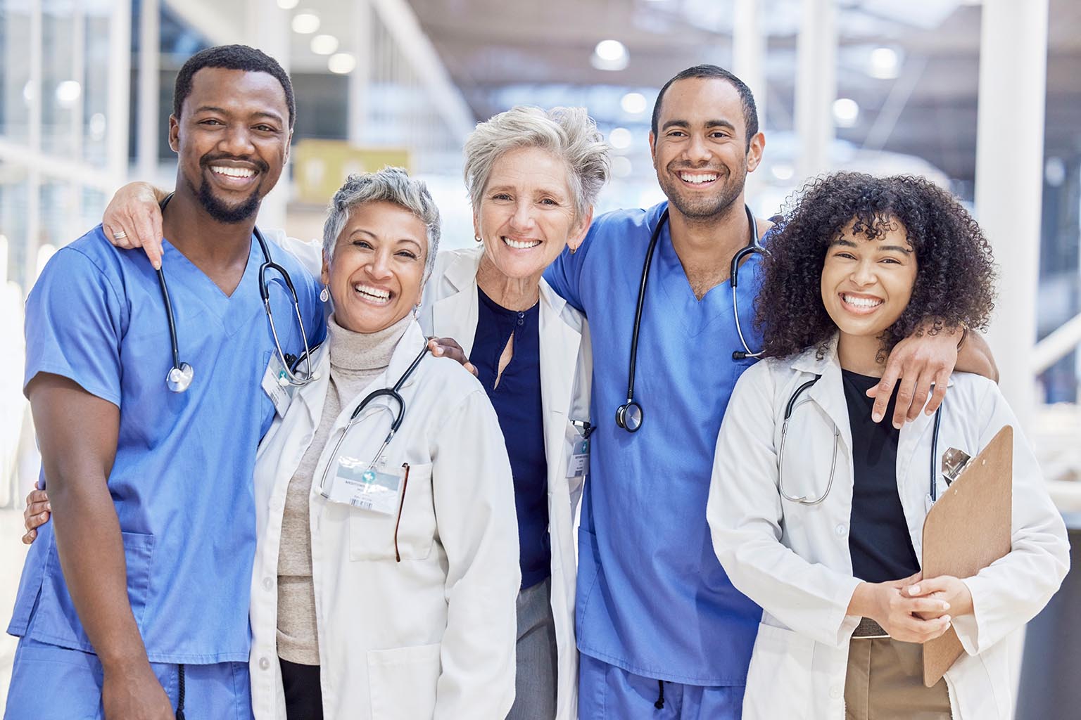 smiling doctors