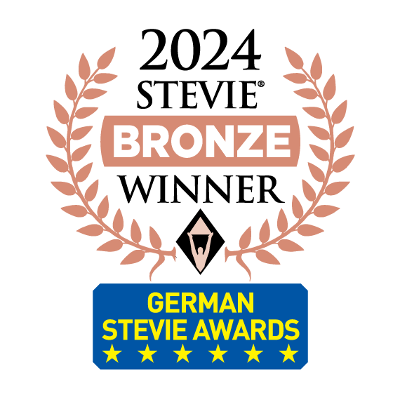 Logo Stevie Award 2024 Bronze.