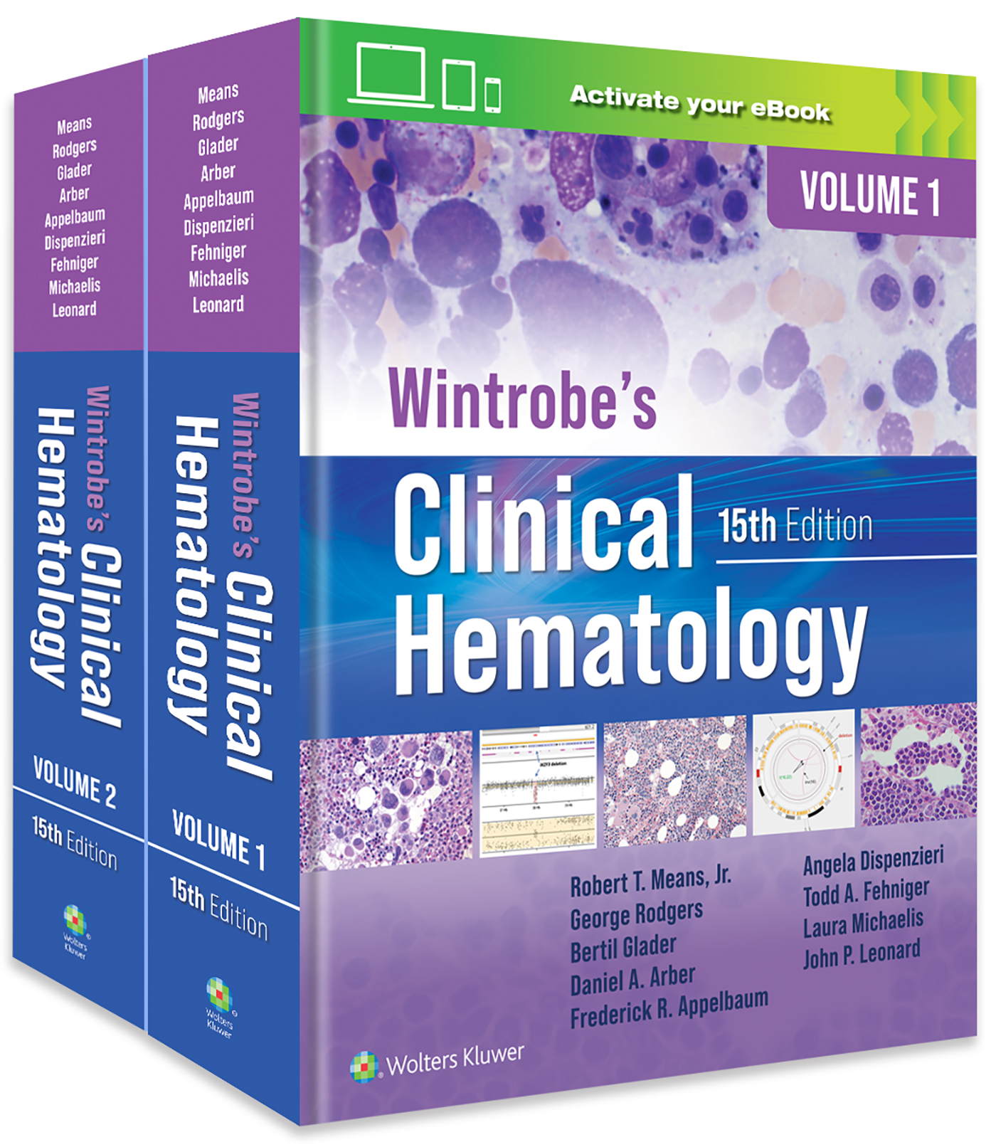 Wintrobe's Clinical Hematology, 15th Edition book cover