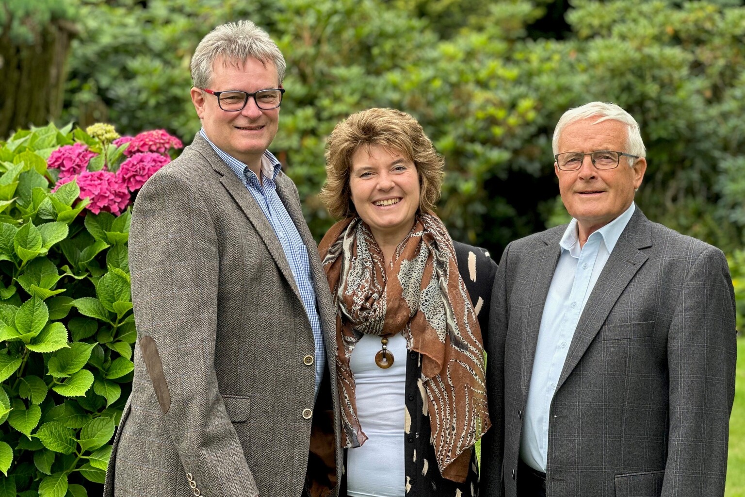 Auf dem Bild sind die Inhaber der Steuerkanzlei Stegmann und Partner zu sehen.