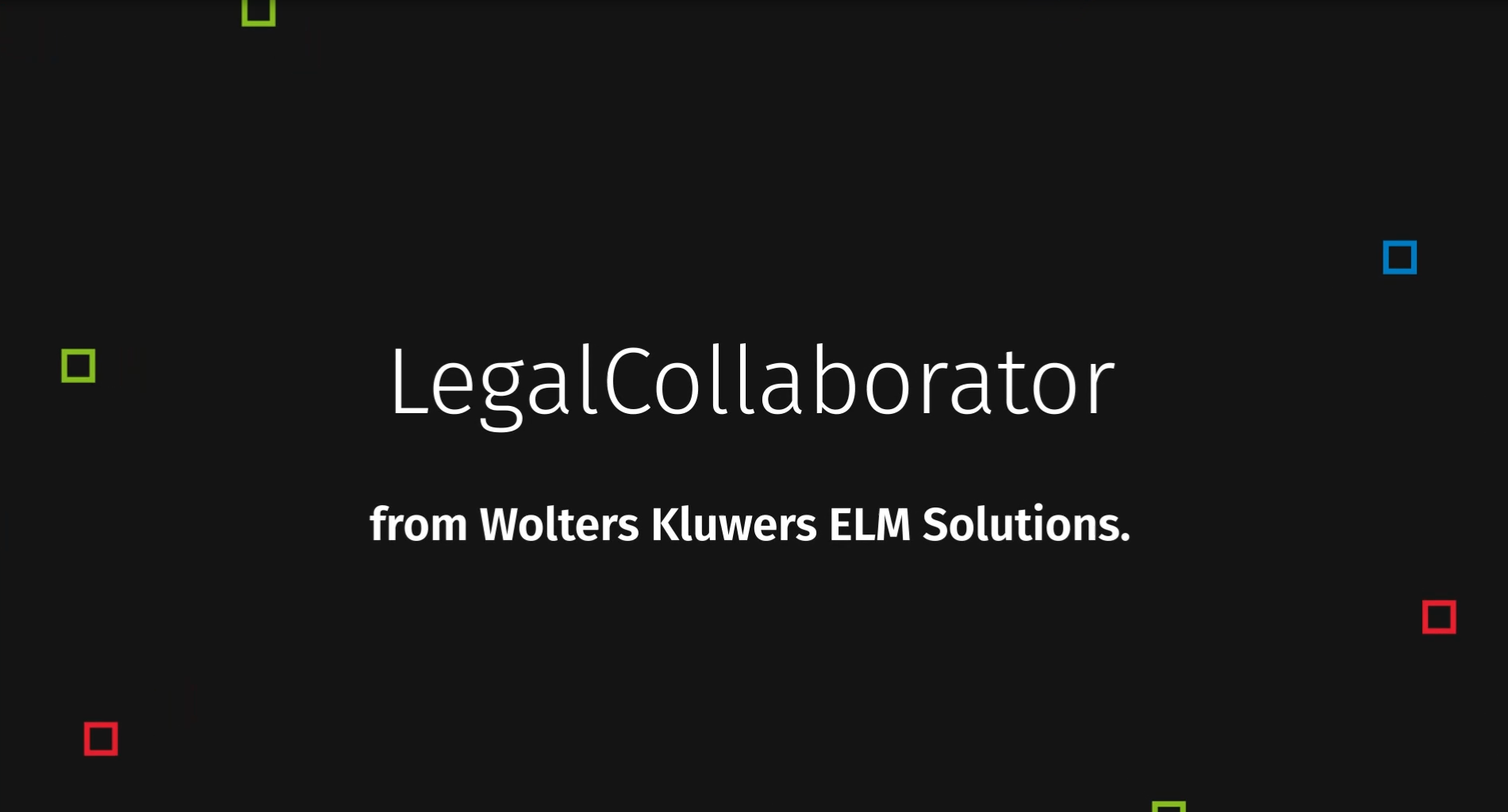 LegalCollaborator, early firm engagement and competitive bidding