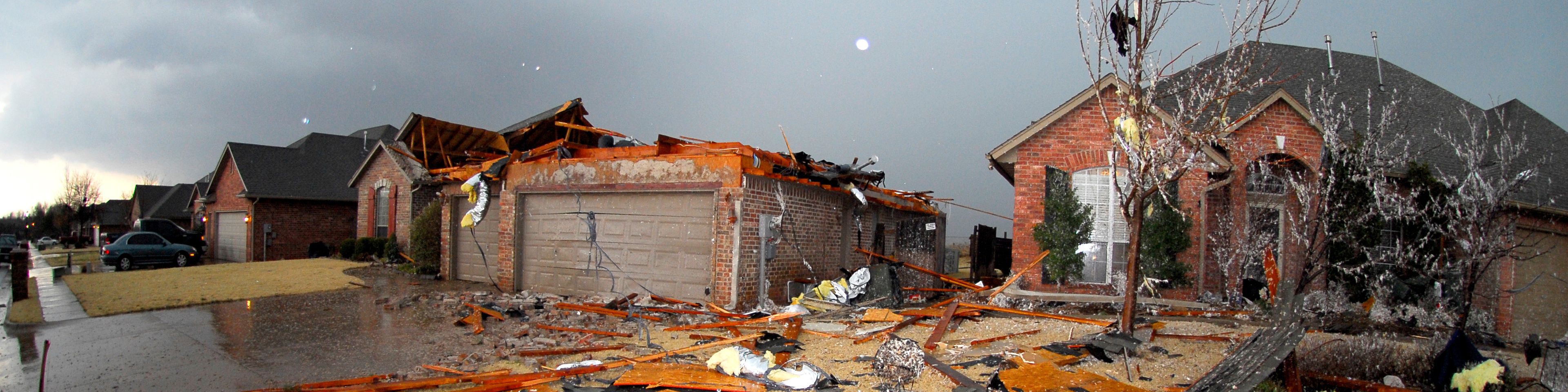 Tornado damage