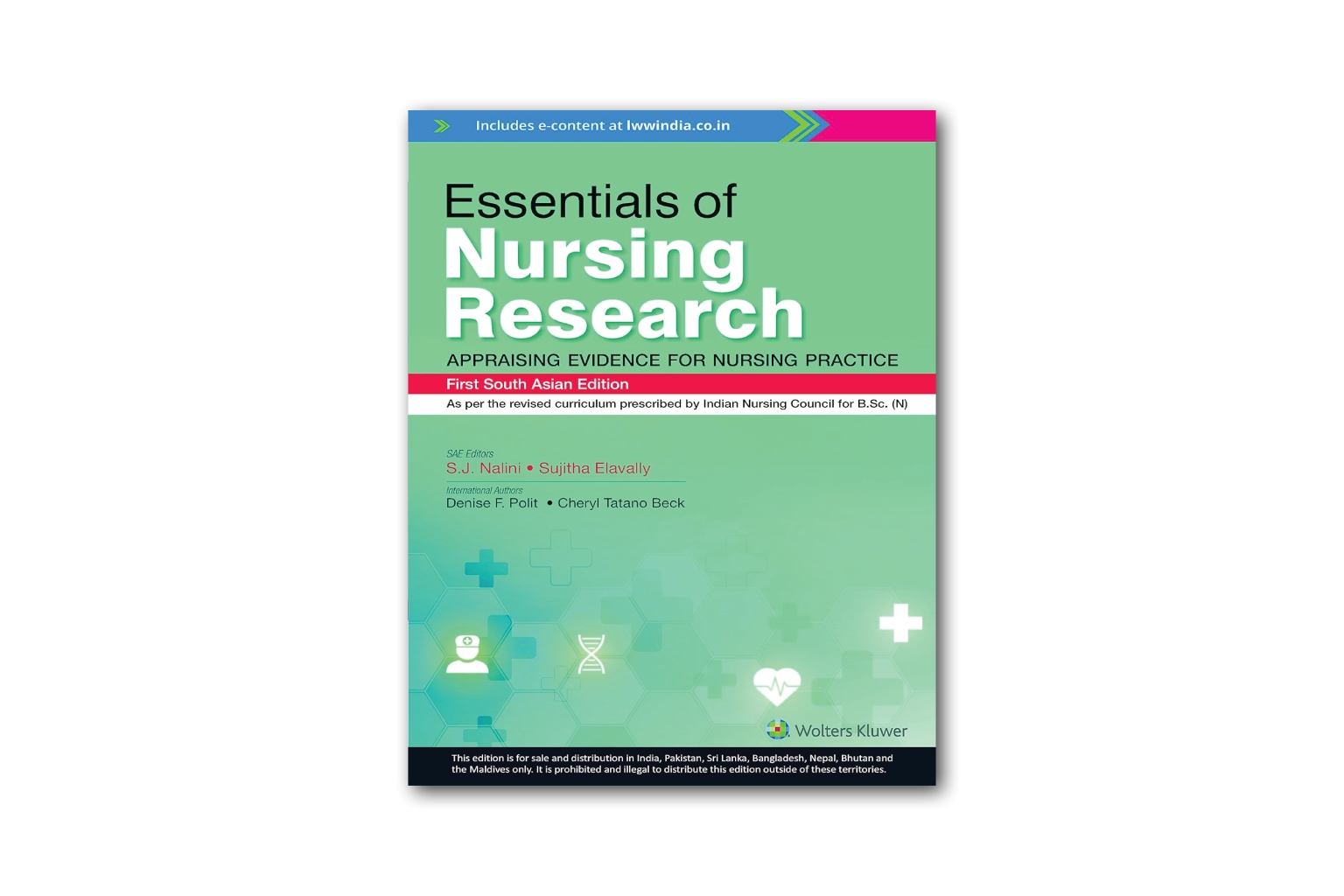 Essentials of Nursing Research e-content cover.