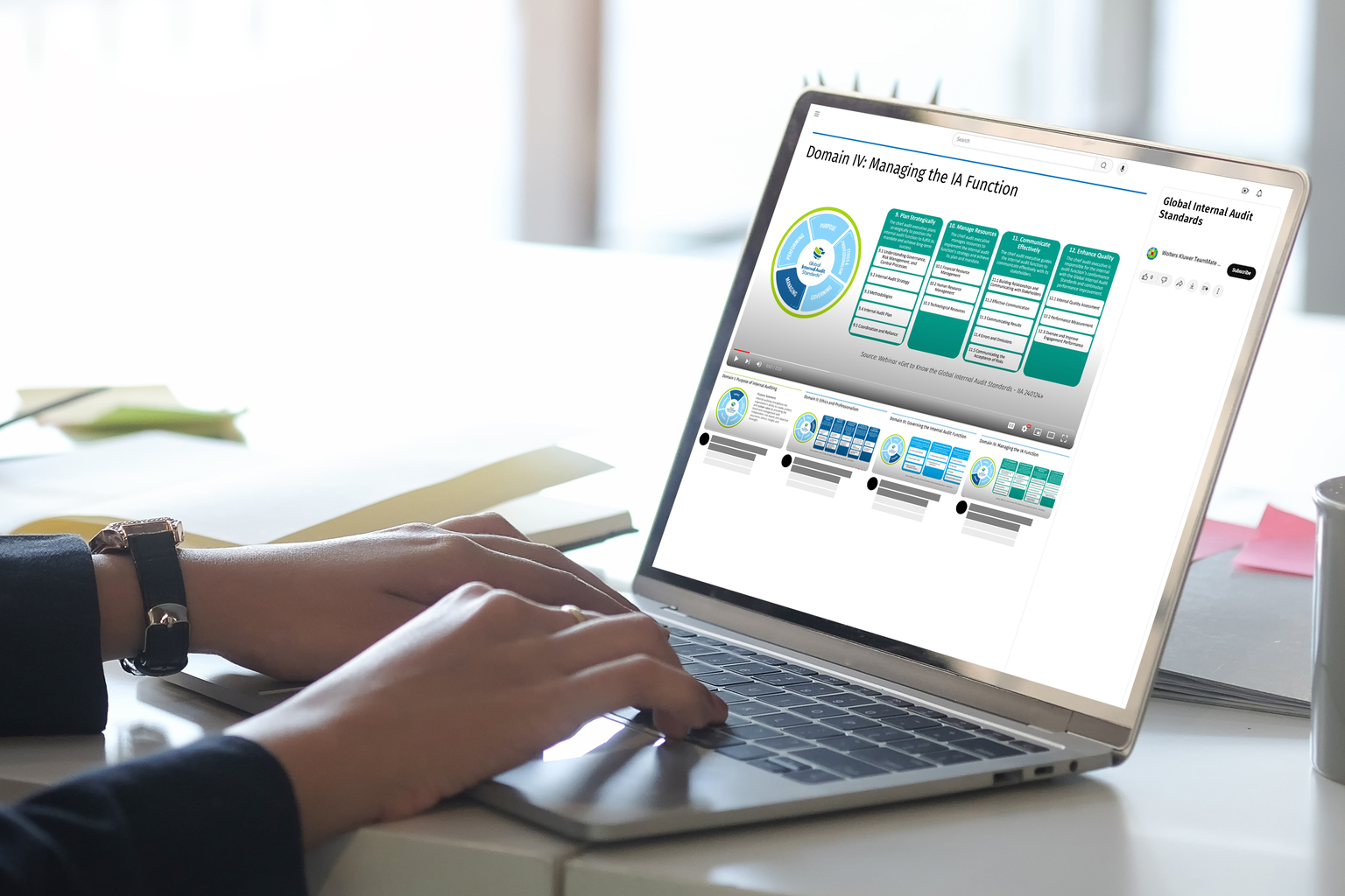 TeamMate+ New Global Internal Audit Standards: Domain IV Part 2 Demo