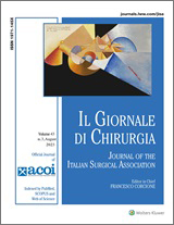 Il Giornale di Chirurgia cover