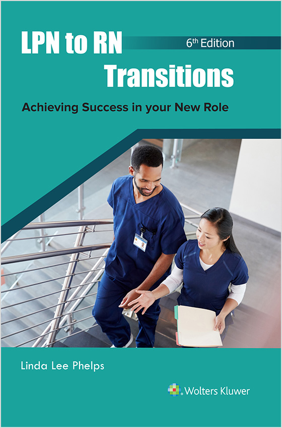 LPN to RN Transitions: Achieving Success in Your New Role, 6th Edition Cover
