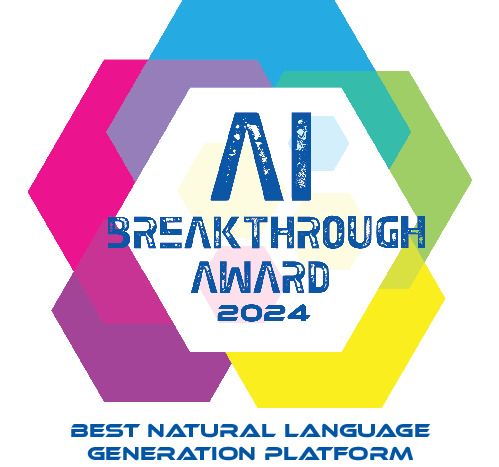 AI Breakthrough Award 2024 for Wolters Kluwer CCH AnswerConnect for Best Natural Language Generation Platform
