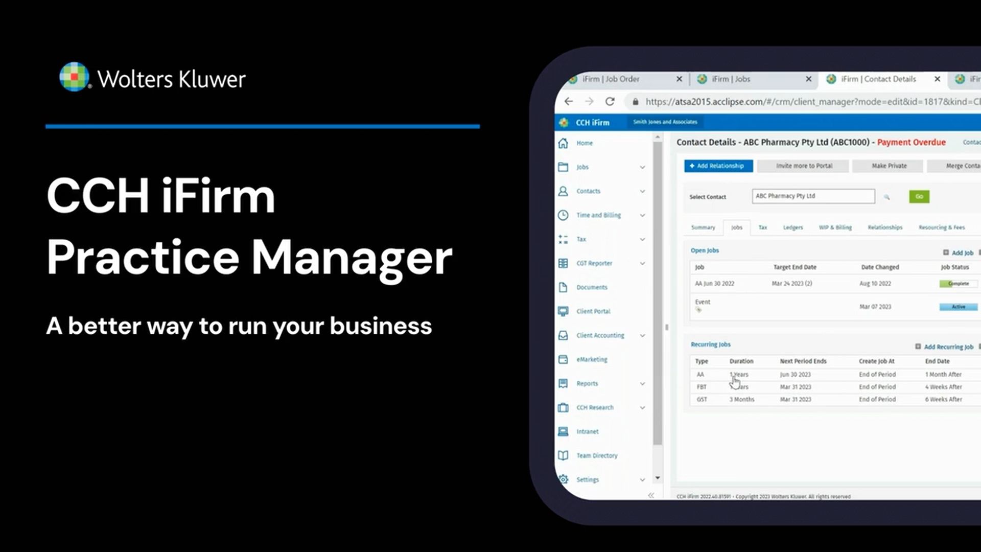 Video Thumbnail - Introducing CCH iFirm Practice Manager