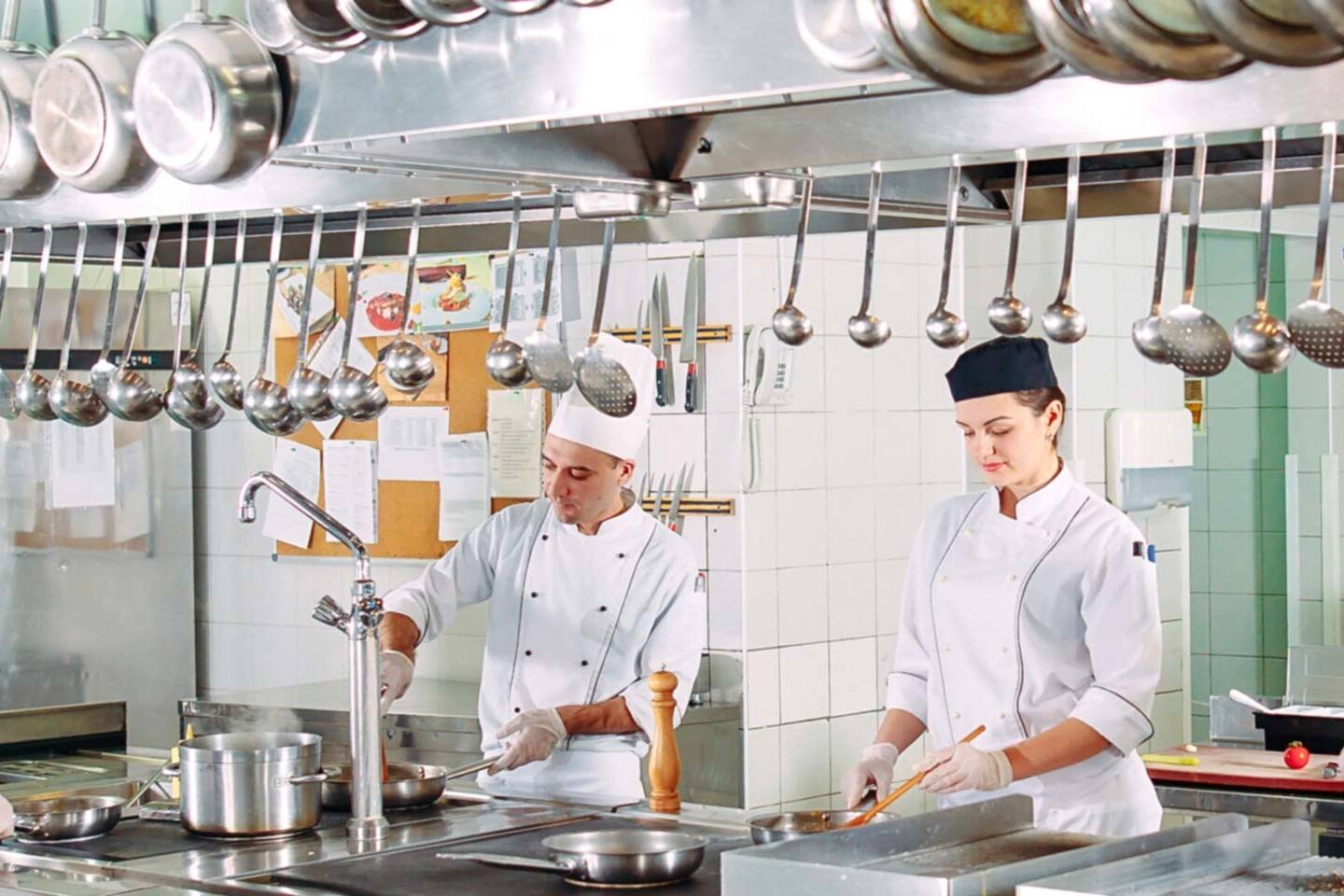 <img src= "commercial kitchen.jpg" alt="Group of chefs working in a large commercial kitchen.jpg">
