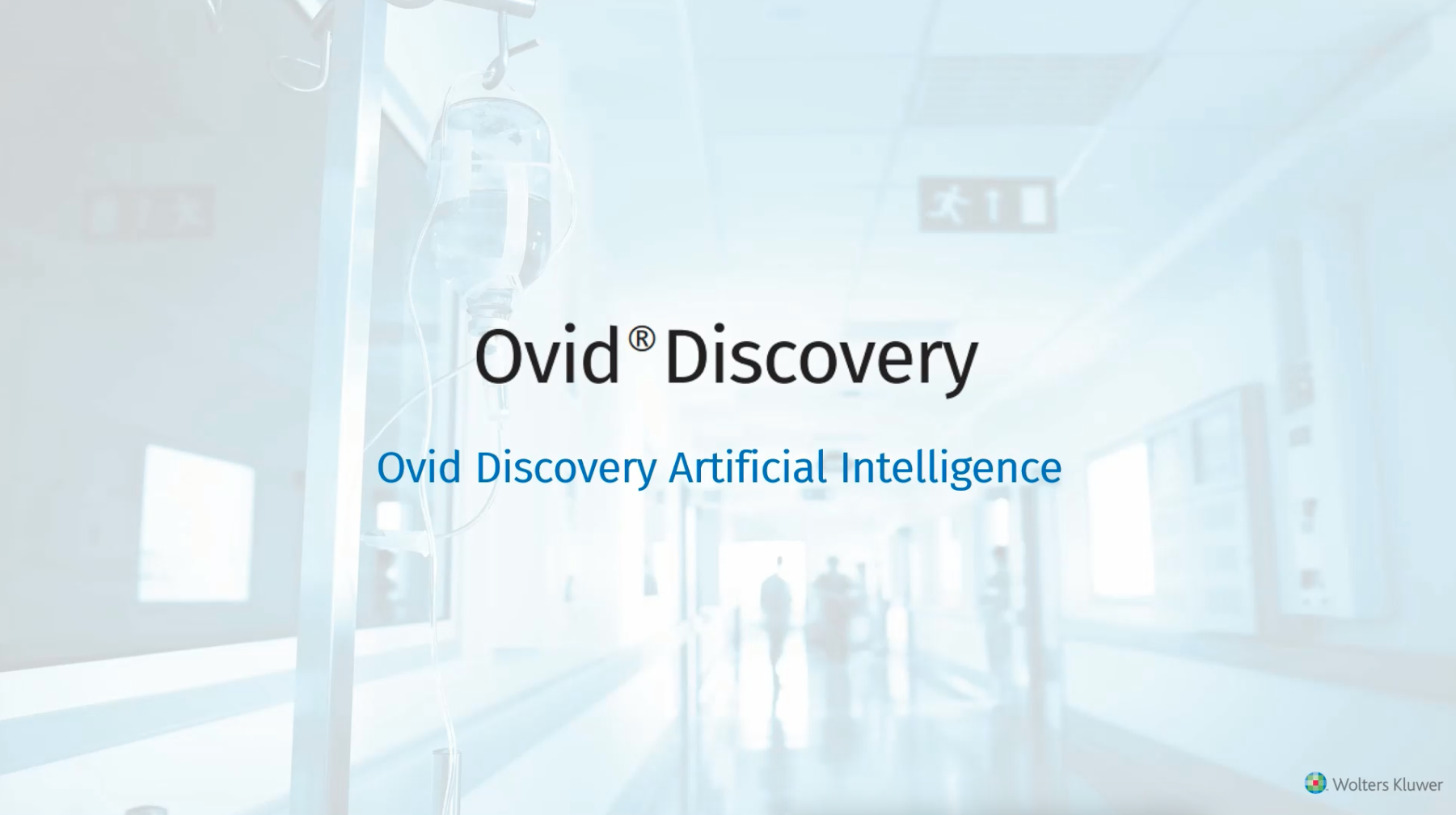 Cover video image for japanese video about Ovid Discovery AI.