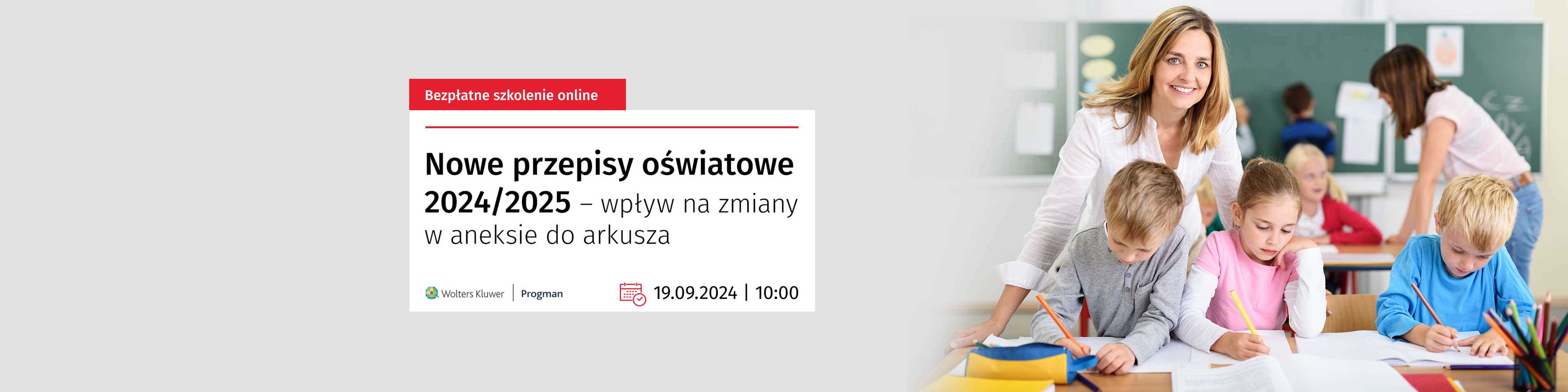 Webinar - Nowe przepisy oświatowe 2024/2025 - wpływ na zmiany w aneksie do arkusza